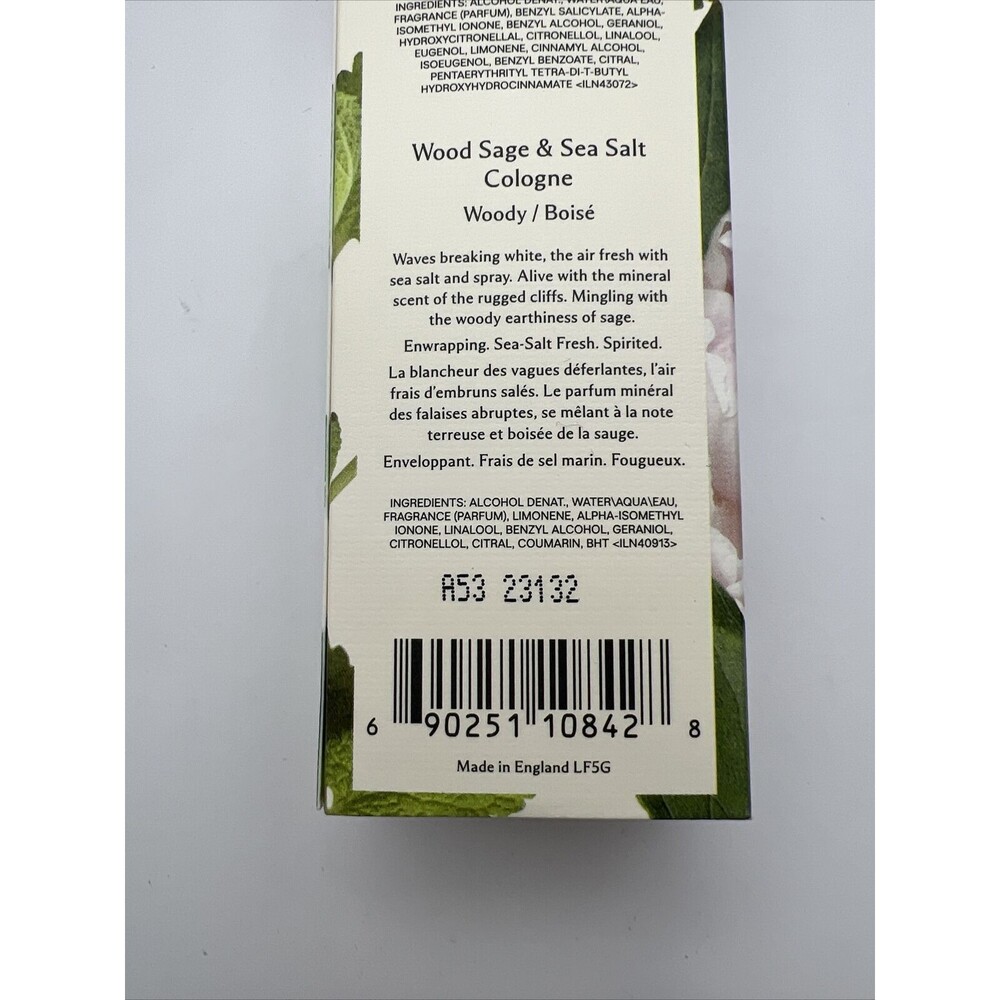 Jo Malone Peony & Blush Suede/Wood Sage & Sea Salt Set  0.3 fl oz /9 ml each New - Picture 4 of 5